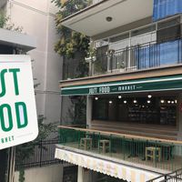 the front view at Just Food Market in Ankara