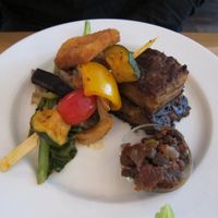 Main dish at De Waaghals in Amsterdam