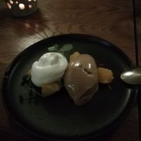 Desert vegan at De Waaghals in Amsterdam