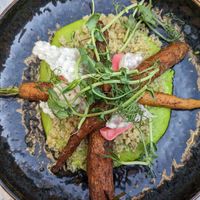 Roasted masala carrots at De Waaghals in Amsterdam