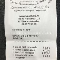  at De Waaghals in Amsterdam