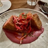 Fried potatoes   at De Waaghals in Amsterdam