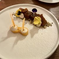 Dessert. Brandy candied pumpkin    at De Waaghals in Amsterdam