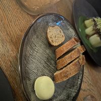 Homemade bread and salted butter   at De Waaghals in Amsterdam
