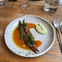Roasted carrots with sesame seeds  at De Waaghals in Amsterdam