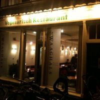 Outside at Night after a great meal at De Waaghals in Amsterdam