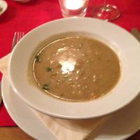 peanut soup at De Waaghals in Amsterdam