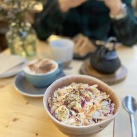 Strelitzia smoothie bowl - a must at Terrarea in Matosinhos