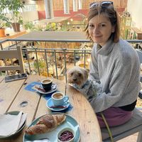 Vegan croissant  at Terrarea in Matosinhos