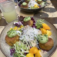 Tofu dumplings  at Terrarea in Matosinhos