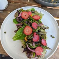 Open sandwich "In Season" at Terrarea in Matosinhos