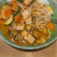 Tofu Curry with Vermicelli Noodles at Pho Square in Loves Park