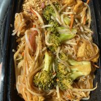Vegan pad Thai  at Thailicious in Henderson