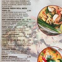 Vegan Starter at Thailicious in Henderson