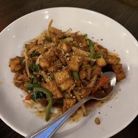 Pad kra pao tofu  at Thailicious in Henderson