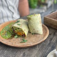 Phillysteak wrap  at The Factory Cafe in Koh Tao