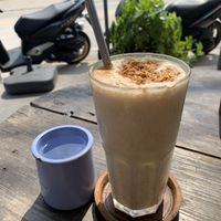 Best Coffee Banana Shake! 😍  at The Factory Cafe in Koh Tao