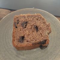 Banana bread vegan at The Factory Cafe in Koh Tao