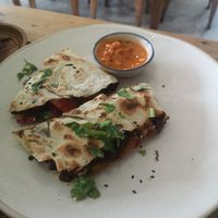 Quesadilla at The Factory Cafe in Koh Tao