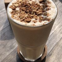 This coffee smoothie is a must for all the coffee lovers   at The Factory Cafe in Koh Tao
