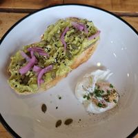 Avo Toast at The Factory Cafe in Koh Tao