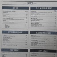 Drinks at The Factory Cafe in Koh Tao