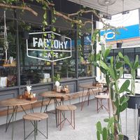 Furnishing at The Factory Cafe in Koh Tao
