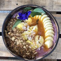 Acai bowl  at The Factory Cafe in Koh Tao