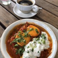 Shakshuka at The Factory Cafe in Koh Tao