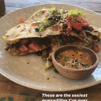 The quesadillas were actually insane, one of the best meals I’ve had on the island  at The Factory Cafe in Koh Tao