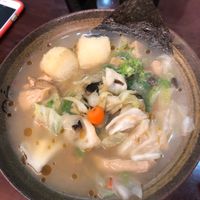 Sesame oil ramen at Sān Běn ShǒuGōng LāMiàn 三本手工拉麵 in Taipei