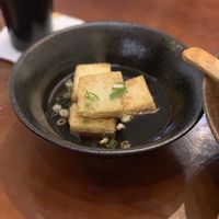 Deep fried tofu  at Sān Běn ShǒuGōng LāMiàn 三本手工拉麵 in Taipei