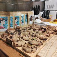 Vegan cookies at Demasie in Barcelona