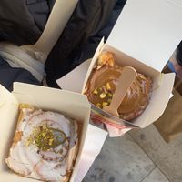 Right vegan pistachio   at Demasie in Barcelona