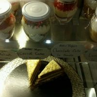 cake in a glass at Demasie in Barcelona