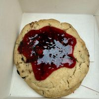 Raspberry cookie  at Demasie in Barcelona