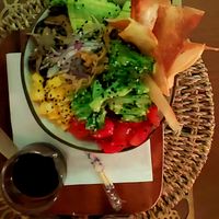 Poke de cogumelos at Pousada Maravilha in Fernando De Noronha