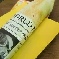 Vegan Shawarma Yufka (Seitan) at Falafel Beirut in Heilbronn