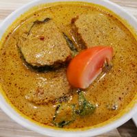 Curry Fish at T-Vege 德素 in East Singapore