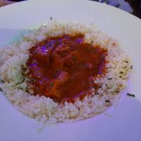 Vegan curry - December 2021 at Rock Garden in Torquay