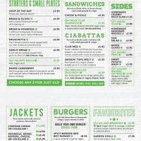 Menú at Rock Garden in Torquay