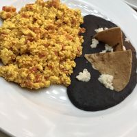 Tofu Scramble at Plan V Cafe in Mexico City