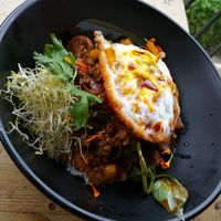 Not everything is vegan, but can be made vegan at Nama in Mallorca