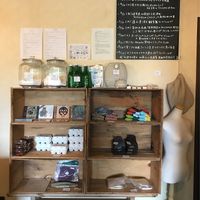 Some vegan products  at Taiyou Human Connection Natural Cafe in Kasugai