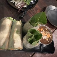 Spring rolls with tofu  at Sidestreet Pho in Alameda