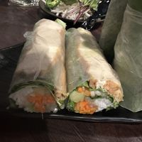Spring rolls with tofu  at Sidestreet Pho in Alameda