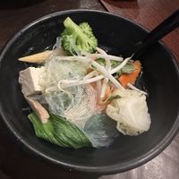 Vegan pho  at Sidestreet Pho in Alameda