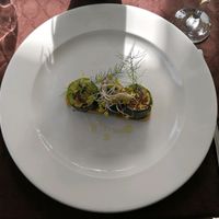 stuffed courgettes  at Bedem in Varazdin
