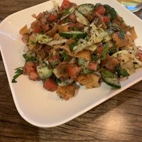 Fatoush at Taboule in Bruges