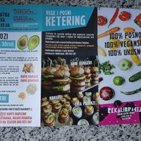 Menu page 1 at Rekalibracija Veganski in Novi Sad